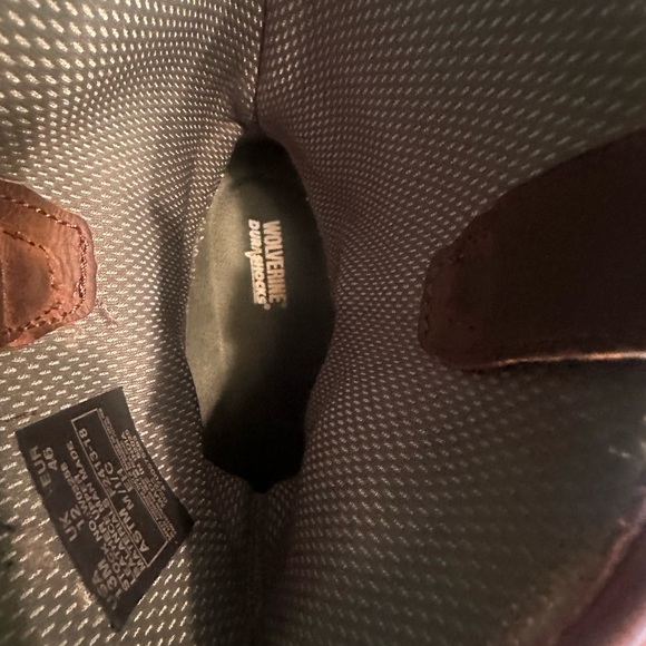 Wolverine Steel Toe Durashocks insulated waterproof size 13 barely worn W03258 - Picture 3 of 5